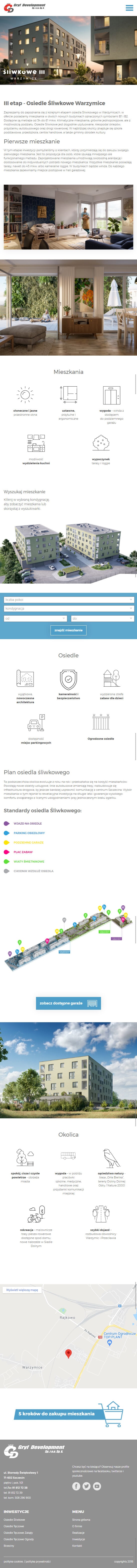 Strona główna Gryf Development na smartphonie
